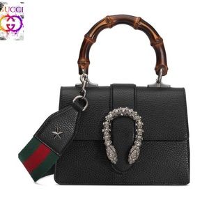 Gucci Dionysus Handbag (Size-Medium) Bamboo Top Handle